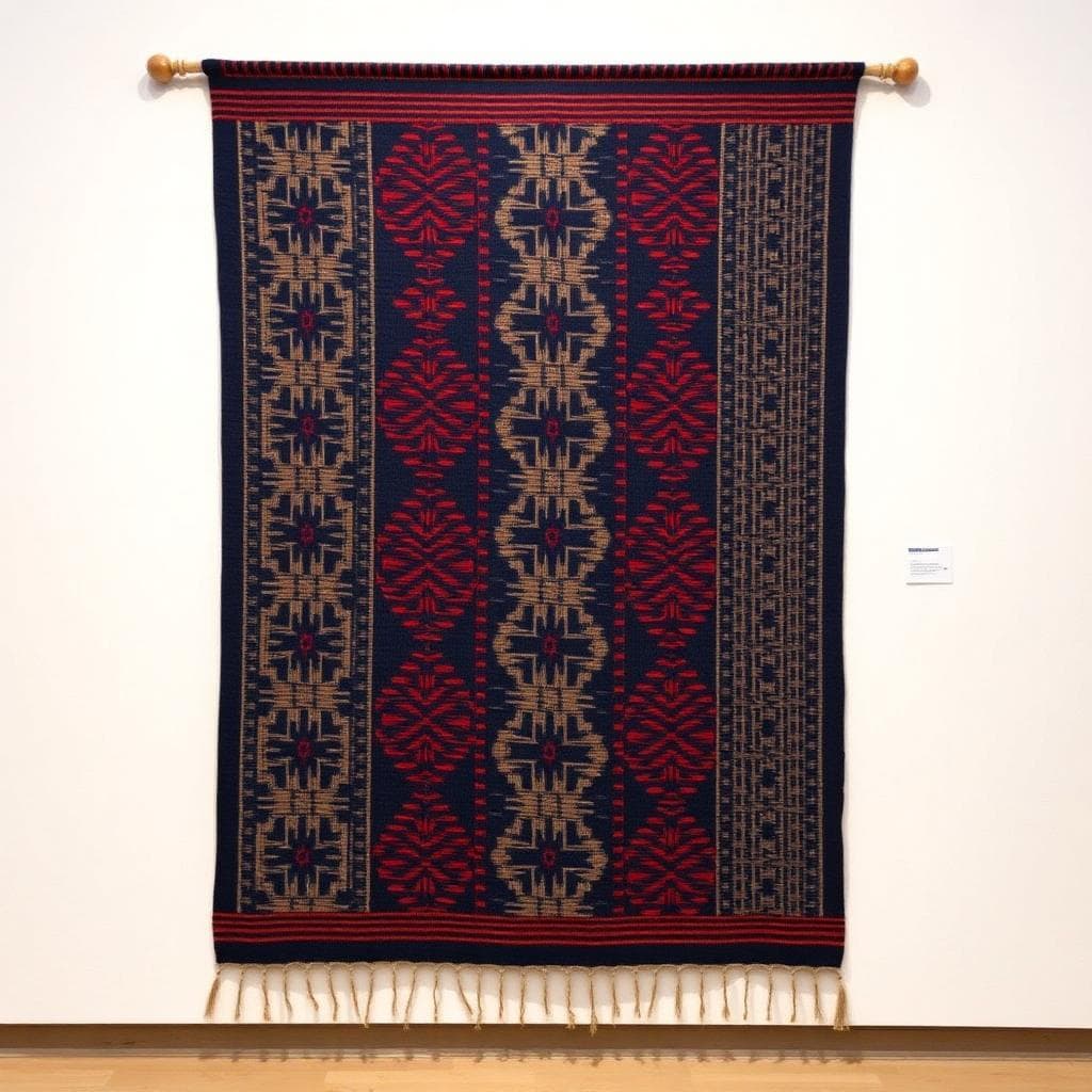 Crimson Crossing by Kwame Touré