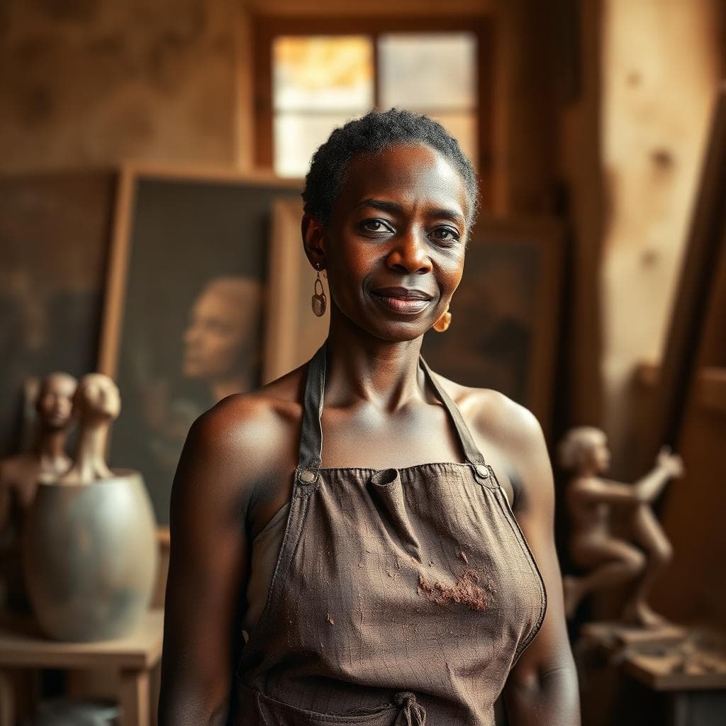 Portrait of Zanele Mokoena